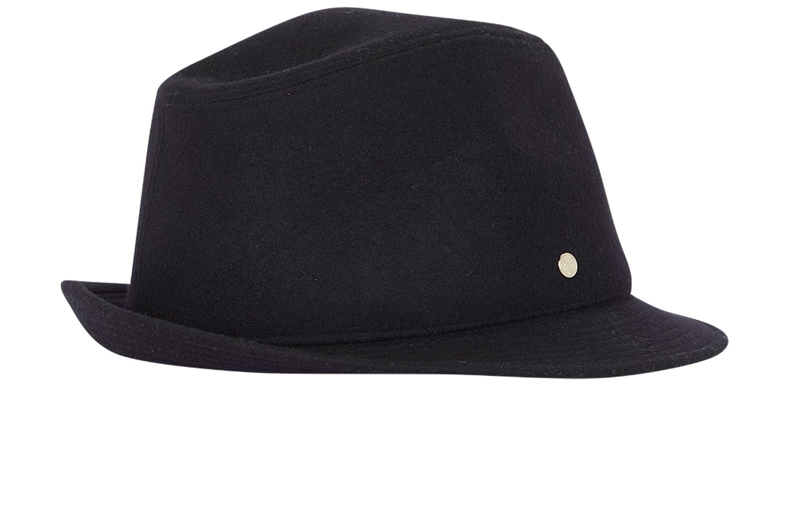 Hermes Hat, &pound;130, Accessories, Blue, Cashmere, Side view